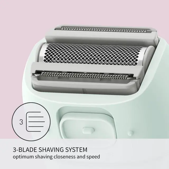 Alt view image 4 of 7 - Panasonic Close Curves Electric Razor for Women - Wet Dry Operation
