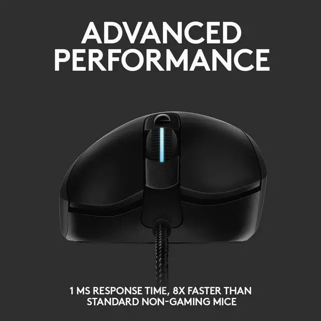 Alt view image 5 of 7 - Logitech G403 Wired Gaming Mouse - Lightweight 87G (+10G Optional) - 16.000 DPI