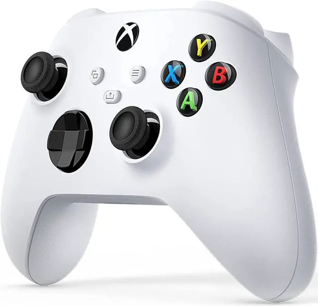 Alt view image 4 of 7 - Xbox Core Wireless Controller  Robot White
