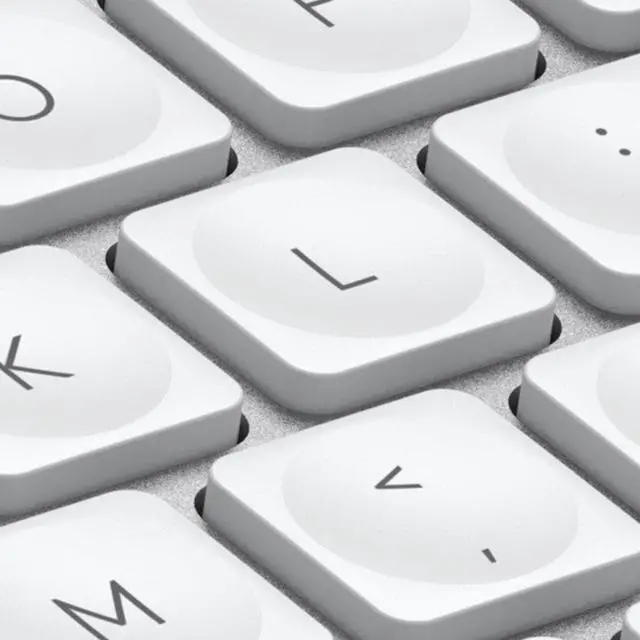 Alt view image 4 of 6 - Logitech MX Keys Mini Bluetooth Keyboard (Pale Gray)