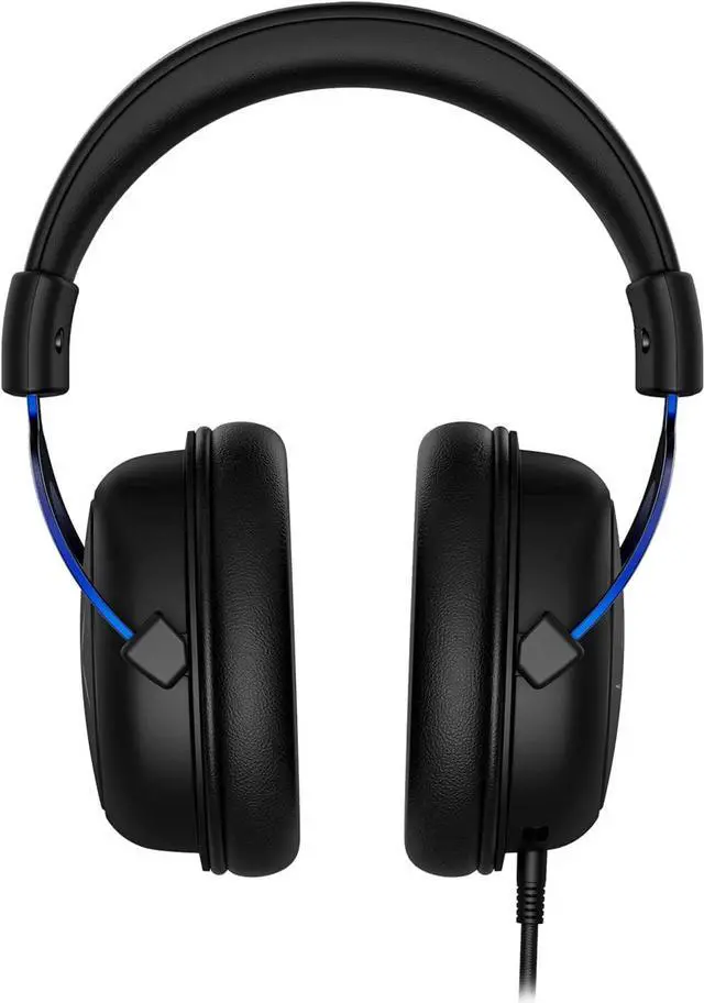 Alt view image 3 of 4 - HyperX Cloud Stereo Wired Gaming Headset for PlayStation 4 & 5 (Black/Blue)