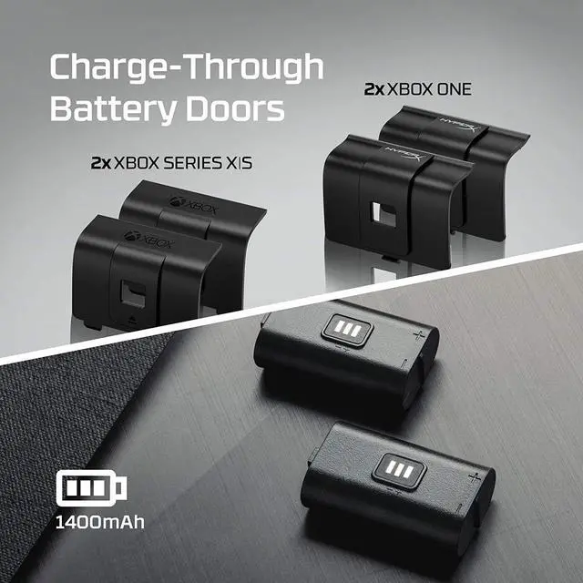 Alt view image 6 of 7 - HyperX ChargePlay Duo Controller Charging Station for Xbox