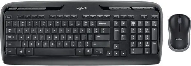 Alt view image 2 of 5 - Logitech MK320 Wireless Desktop Keyboard and Mouse Combo