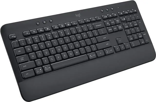 Main image of Logitech Signature K650 Comfort Full-Size Wireless Keyboard with Wrist Rest