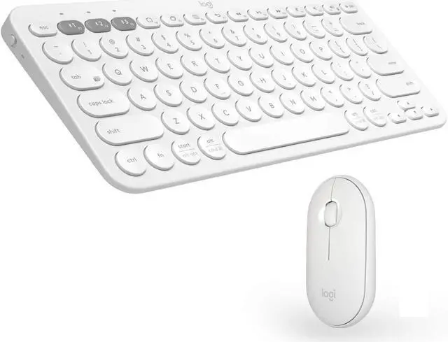 Main image of Logitech Wireless Bluetooth Keyboard and Mouse Combo - Slim Portable Design