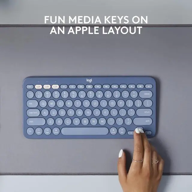 Alt view image 2 of 7 - Logitech K380 Multi-Device Bluetooth Keyboard for Mac