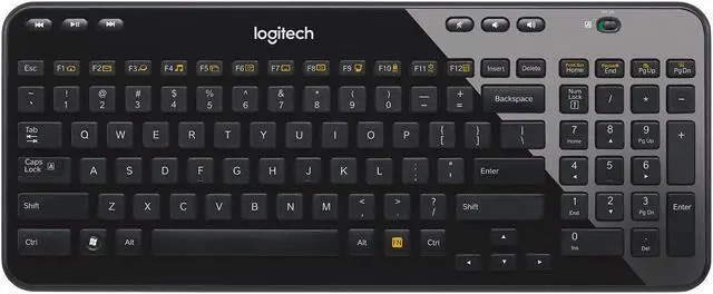 Alt view image 2 of 4 - Logitech K360 Wireless USB Desktop Keyboard - Compact Full Keyboard