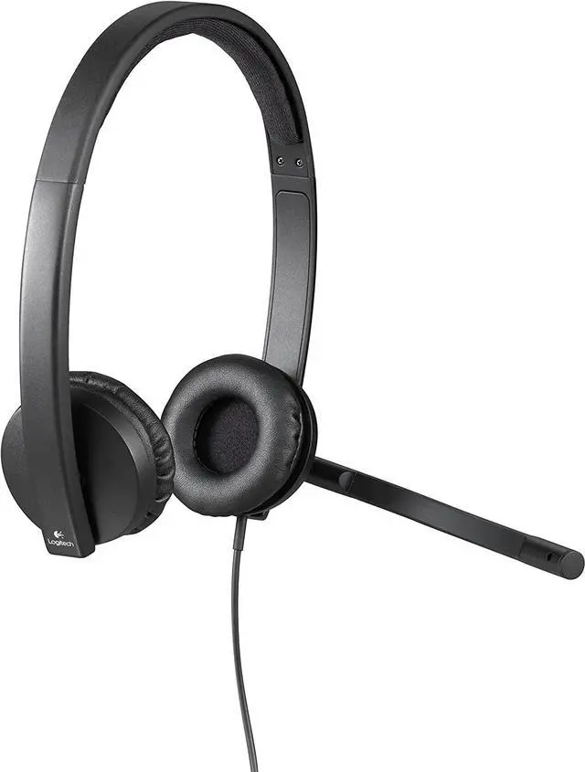 Alt view image 3 of 6 - Logitech USB Headset H570e Stereo - Black