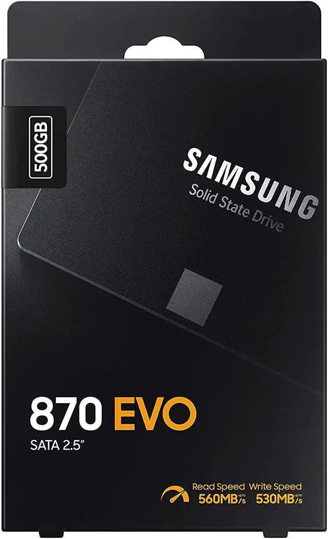 Alt view image 6 of 6 - Samsung 870 EVO 500GB 2.5 Inch SATA III Internal SSD
