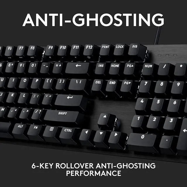 Alt view image 4 of 7 - Logitech G413 SE Full-Size Mechanical Wired Gaming Keyboard & Logitech G502 HERO Wired Gaming Mouse
