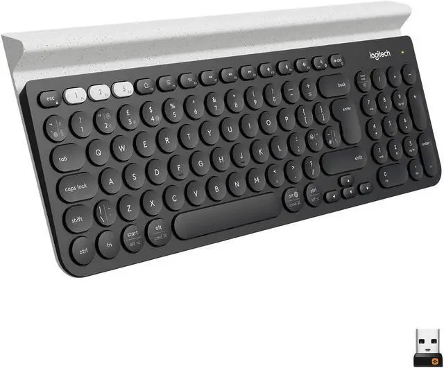 Main image of Logitech K780 Multi-Device Wireless Keyboard for Computer, Phone and Tablet  Speckles