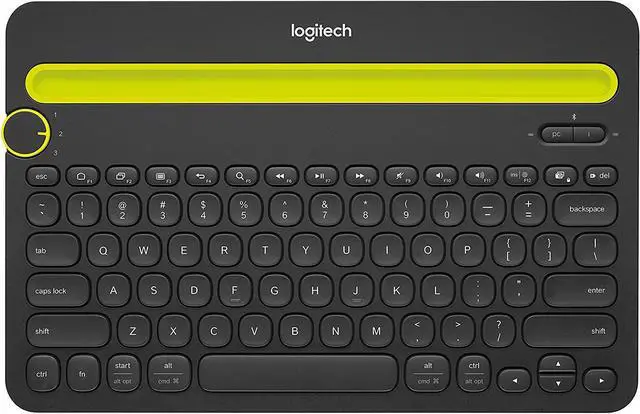 Alt view image 4 of 7 - Logitech Bluetooth Multi-Device Keyboard K480  Black