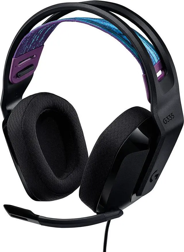 Main image of Logitech G335 Wired Gaming Headset Compatible with PC,PS 4/5,Xbox One,Xbox Series X|S & Nintendo Switch  Black