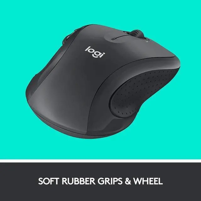 Alt view image 5 of 7 - Logitech M510 Wireless Mouse - Graphite