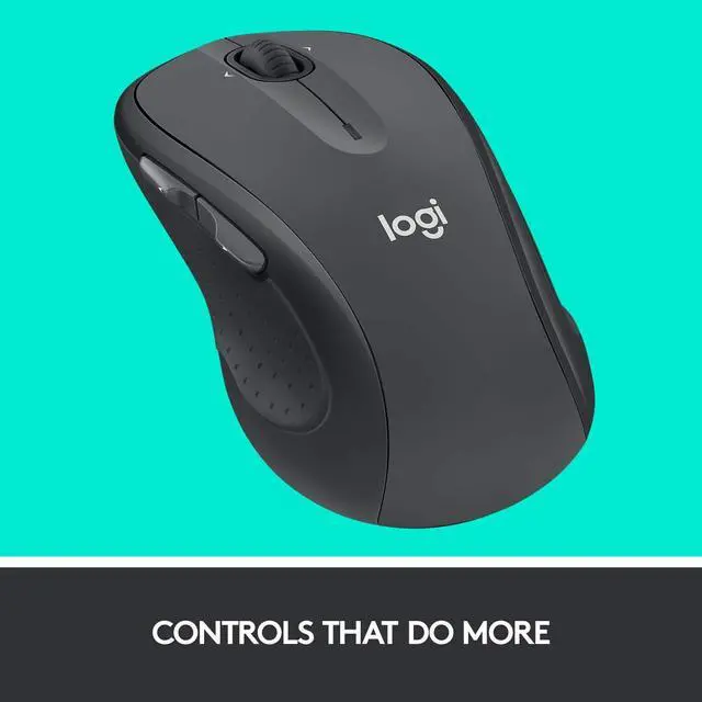 Alt view image 3 of 7 - Logitech M510 Wireless Mouse - Graphite