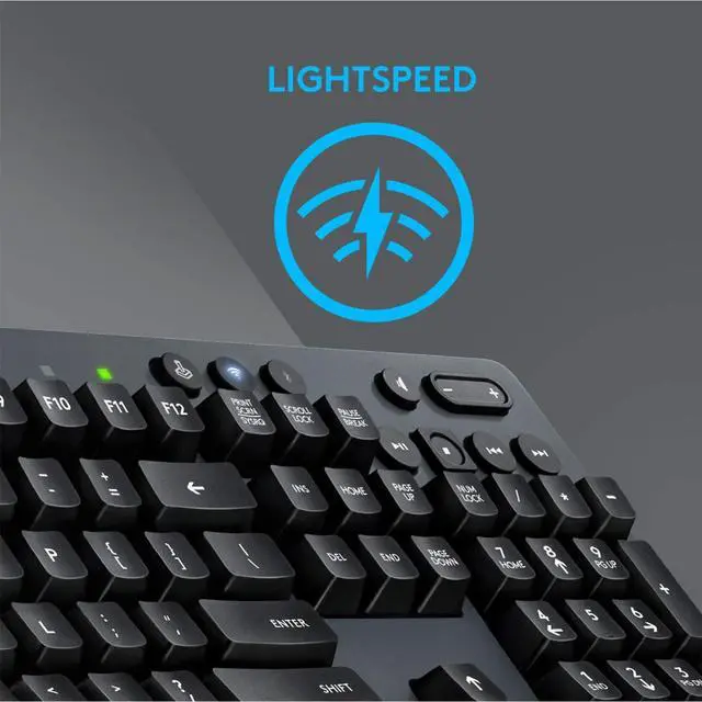 Alt view image 2 of 7 - Logitech G613 LIGHTSPEED Wireless Mechanical Gaming Keyboard - Black