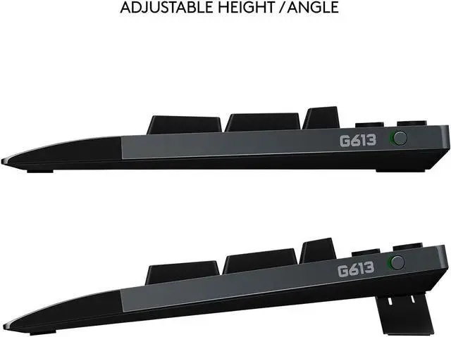 Alt view image 5 of 7 - Logitech G613 LIGHTSPEED Wireless Mechanical Gaming Keyboard - Black