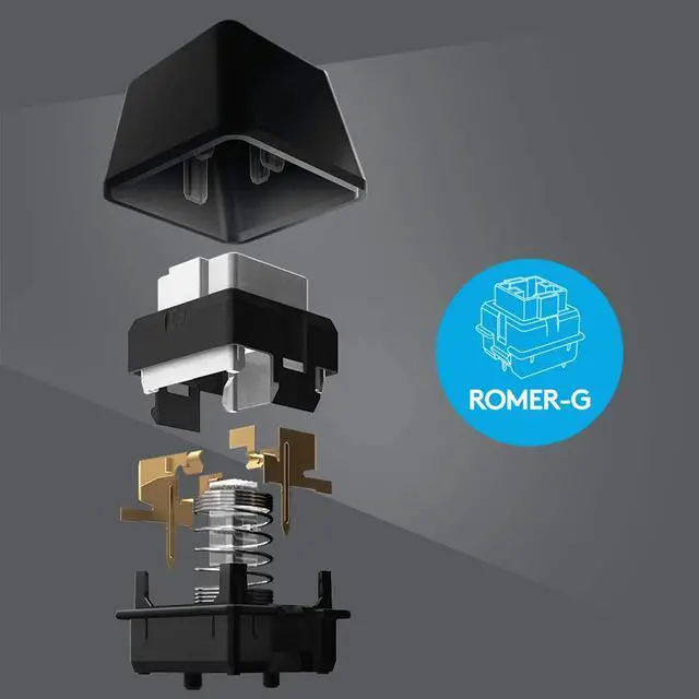 Alt view image 6 of 7 - Logitech G613 LIGHTSPEED Wireless Mechanical Gaming Keyboard - Black