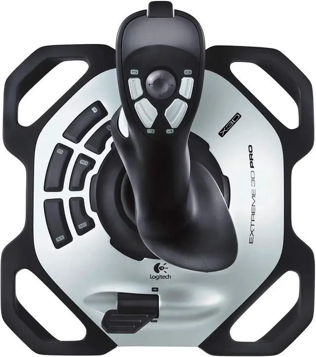 Alt view image 3 of 7 - Logitech Joystick G Extreme 3D Pro for Windows