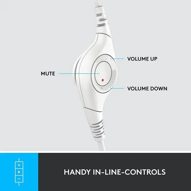 Alt view image 5 of 7 - Logitech H390 USB Wired Headset with Noise Cancelling Microphone