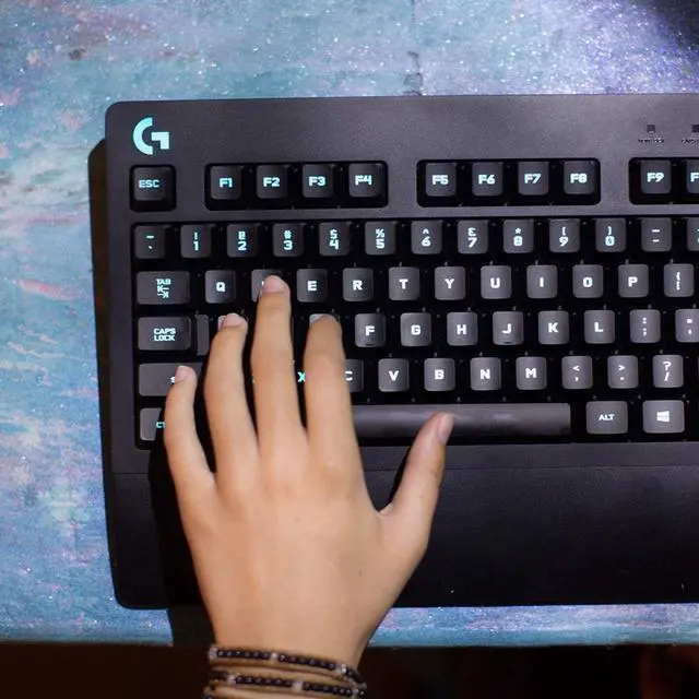 Alt view image 6 of 7 - Logitech G213 Prodigy Gaming Keyboard, RGB Backlit Keys, Customizable Keys, Dedicated Multi-Media Keys Black