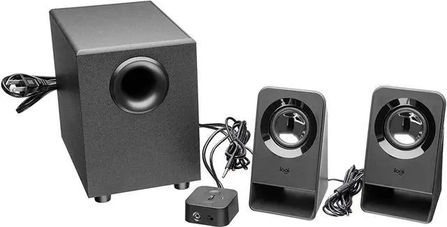 Alt view image 6 of 6 - Logitech Multimedia 2.1 Speakers for PC and Mobile Devices