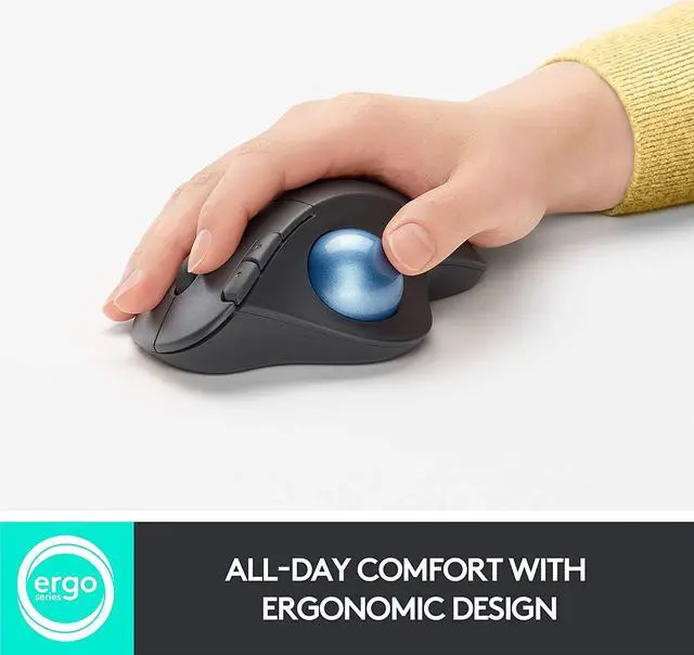 Alt view image 2 of 7 - Logitech Ergo M575 Wireless Trackball Mouse