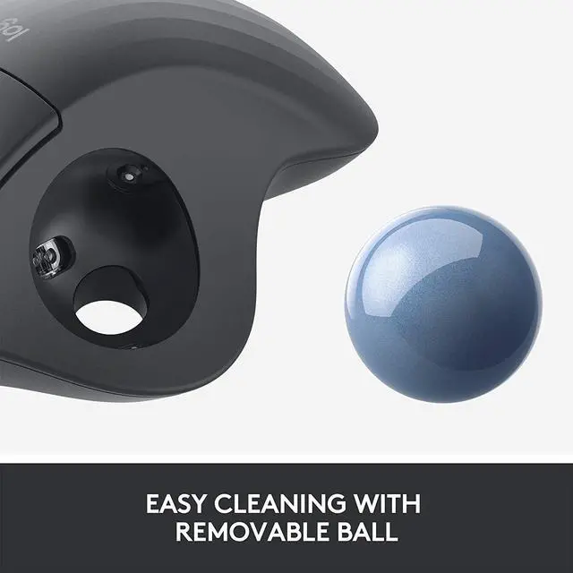 Alt view image 7 of 7 - Logitech Ergo M575 Wireless Trackball Mouse