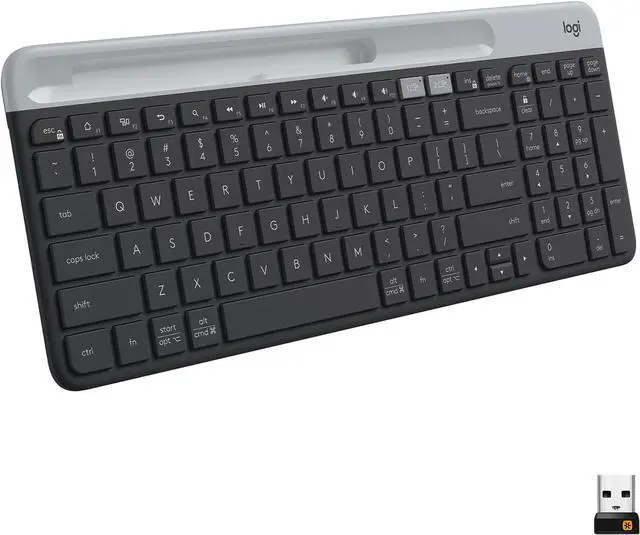 Main image of Logitech K585 Slim Multi-Device Wireless Keyboard for Windows, macOS, Chrome OS, Android