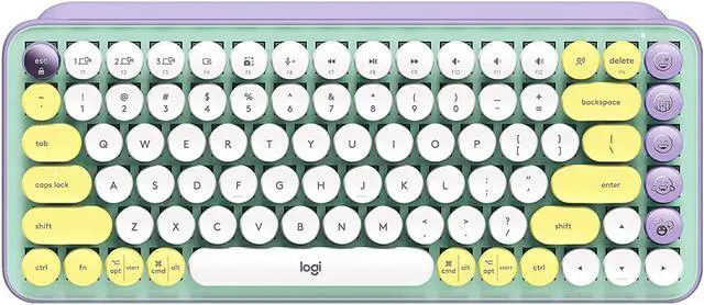 Main image of Logitech POP Keys Wireless Bluetooth Mechanical Keyboard - Multi-Device