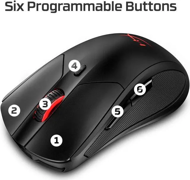 Alt view image 5 of 7 - HyperX Pulsefire Surge RGB Wired Gaming Mouse - Up to 16.000 DPI