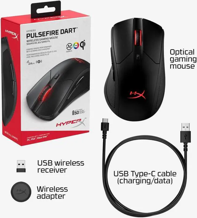 Alt view image 7 of 7 - HyperX Pulsefire Surge RGB Wired Gaming Mouse - Up to 16.000 DPI