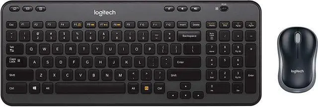 Alt view image 2 of 7 - Logitech MK360 Wireless Keyboard & Mouse Combo