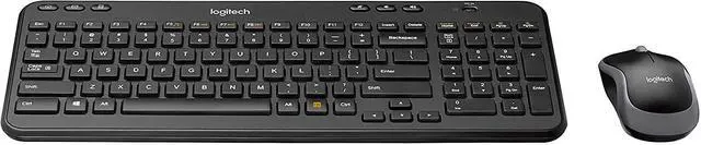 Alt view image 3 of 7 - Logitech MK360 Wireless Keyboard & Mouse Combo