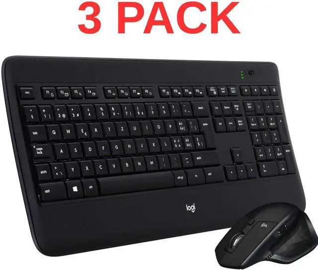 Main image of Logitech MX900 Performance Premium Backlit Keyboard and MX Master Mouse Combo (Pack of 3)