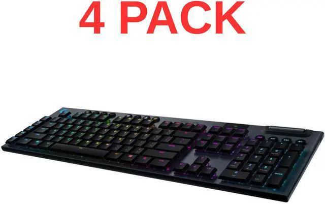 Main image of Logitech G915 LIGHTSPEED Wireless and Bluetooth RGB Mechanical Gaming Keyboard (Pack of 4)