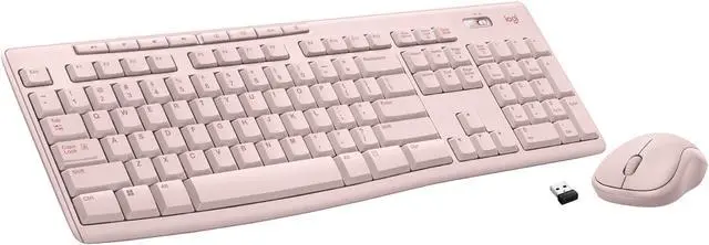 Main image of Logitech MK270 Wireless Keyboard and Mouse Combo - Rose