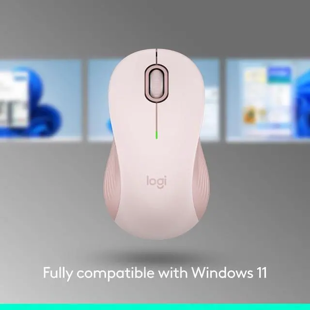 Alt view image 6 of 6 - Logitech Signature M550 Wireless Mouse - for Small to Medium Sized Hands - Rose