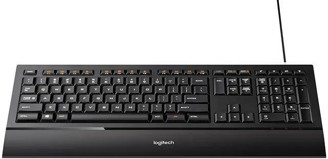 Alt view image 3 of 6 - Logitech K740 Illuminated Ultrathin Backlit Keyboard