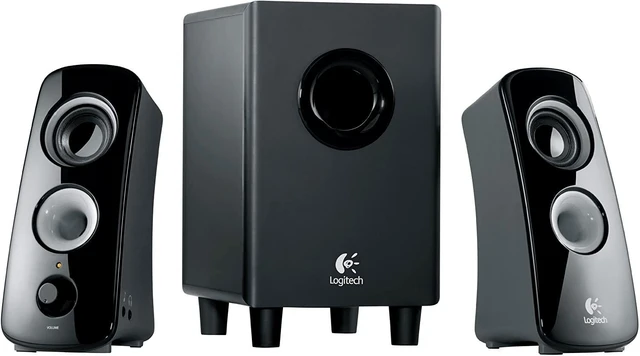Alt view image 2 of 5 - Logitech Z323 Speaker System with Subwoofer