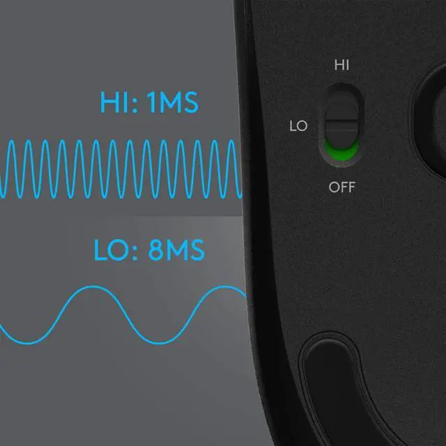 Alt view image 4 of 7 - Logitech G603 LIGHTSPEED Wireless Gaming Mouse