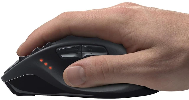 Alt view image 5 of 5 - Logitech G700 Wireless Gaming Mouse