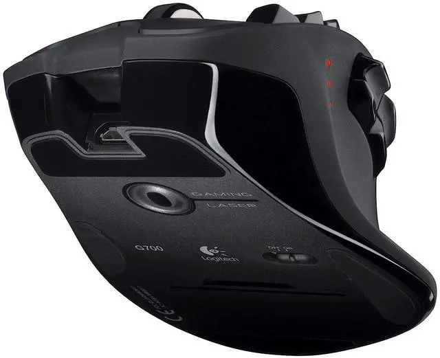 Alt view image 3 of 5 - Logitech G700 Wireless Gaming Mouse