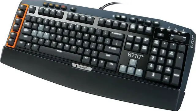 Main image of Logitech G710 Mechanical Gaming Keyboard with Tactile High-Speed Keys - Black