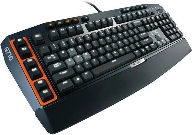 Alt view image 4 of 5 - Logitech G710 Mechanical Gaming Keyboard with Tactile High-Speed Keys - Black