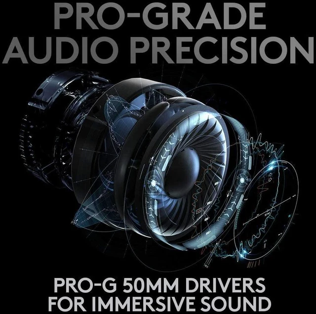 Alt view image 3 of 7 - Logitech G PRO X Wireless Lightspeed Gaming Headset