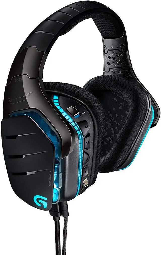 Alt view image 3 of 5 - Logitech G633 Artemis Spectrum RGB 7.1 Dolby and DTS Headphone