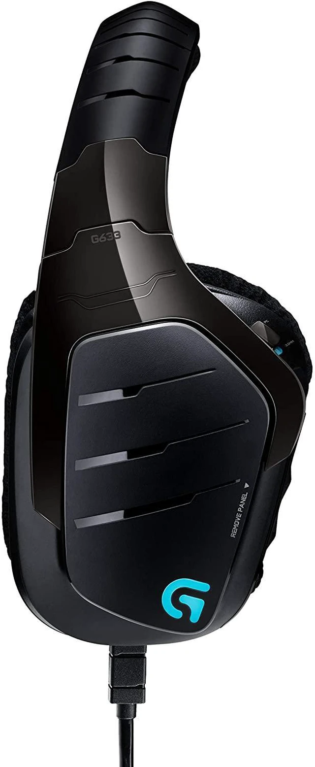 Alt view image 5 of 5 - Logitech G633 Artemis Spectrum RGB 7.1 Dolby and DTS Headphone
