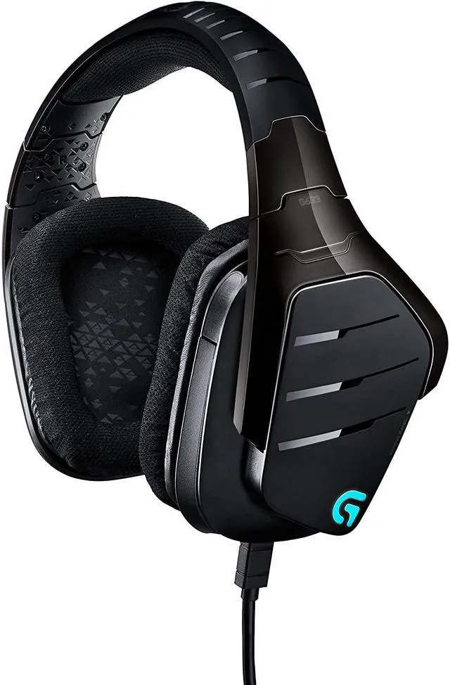 Alt view image 2 of 5 - Logitech G633 Artemis Spectrum RGB 7.1 Dolby and DTS Headphone