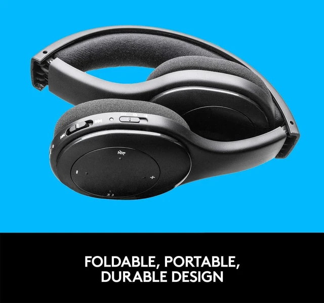 Alt view image 7 of 7 - Logitech H800 Bluetooth Wireless Headset with Mic for PC, Tablets and Smartphones
